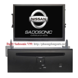 Phương đông Auto DVD Sadosonic V99 theo xe NISSAN TEANA đời 2007 đến 2015 | DVD Sadosonic V99